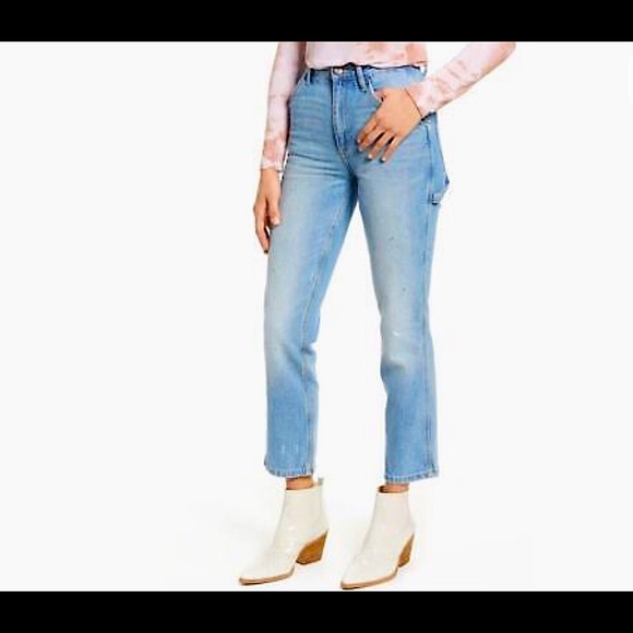 Denim - LEE Vintage Modern High Rise Dungaree Ankle Jeans